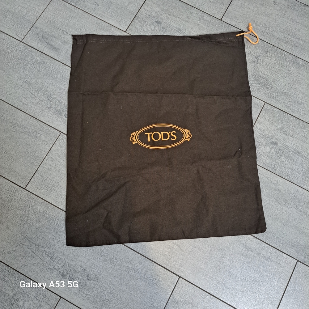 Tod's Brown and Gold Men's Dust Bag